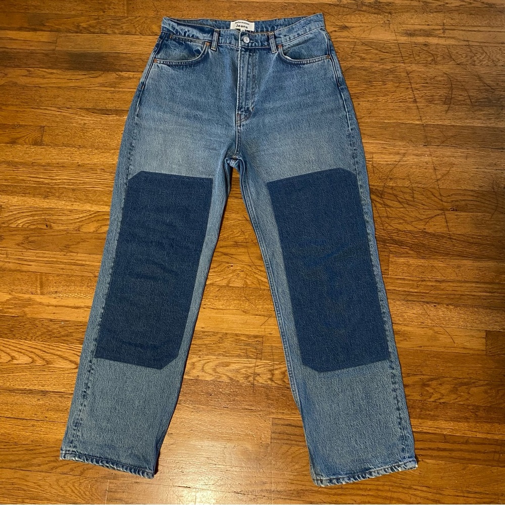 REFORMATION CLAYTON PATCH JEANS - Picture 2 of 4